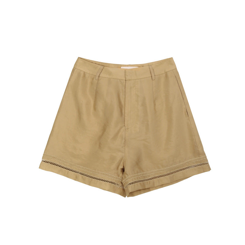 Dame shorts med elegant struktur og behagelig bærekomfort Stilla