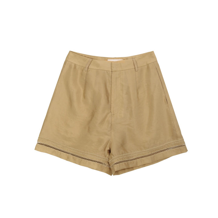 Dame shorts med elegant struktur og behagelig bærekomfort Stilla