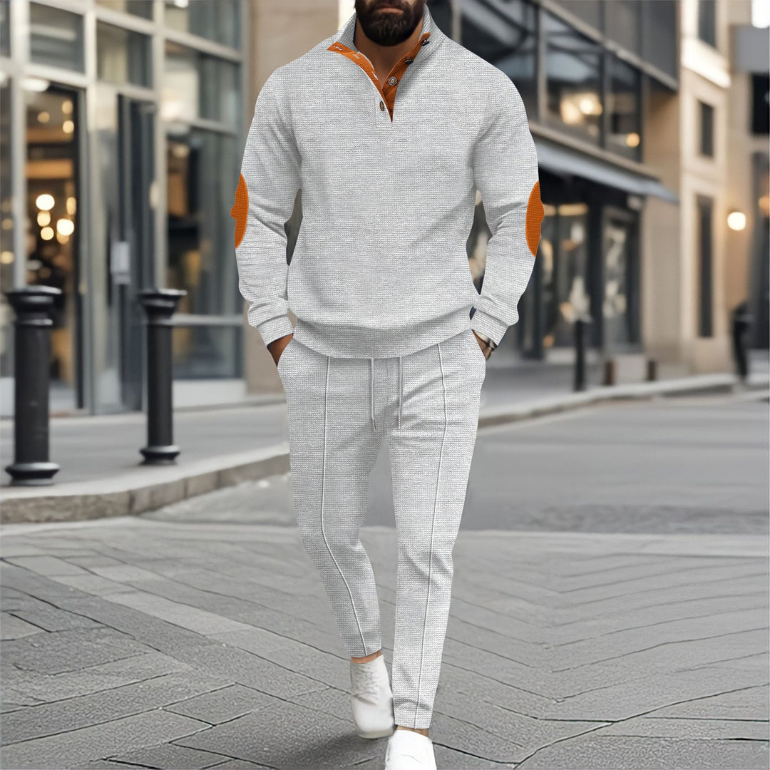 Herren sporty sweatshirt og joggingbukser sæt Stilla