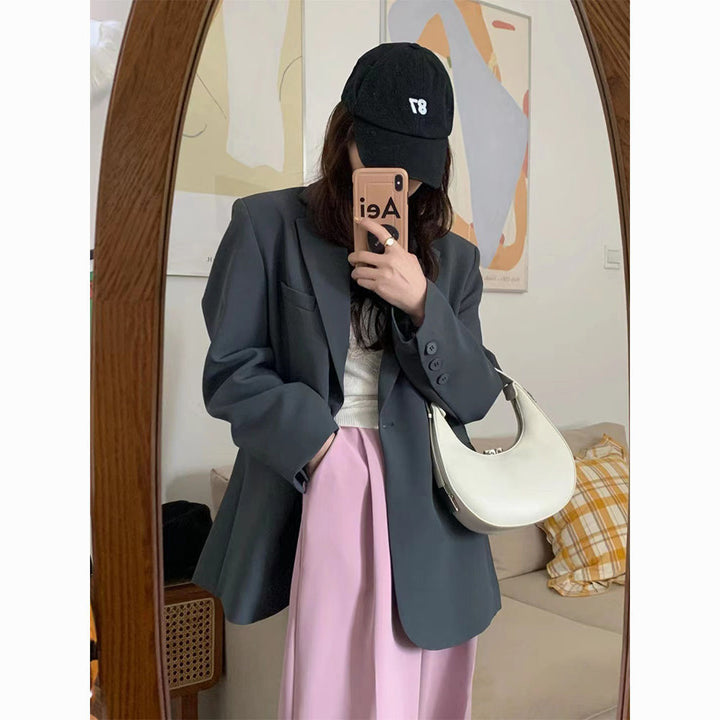 Kvinders oversized blazer lavet af materialer af høj kvalitet med lommer Stilla