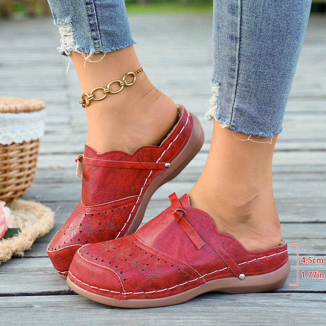 Dame Behagelige Clogs med åndbart design Stilla