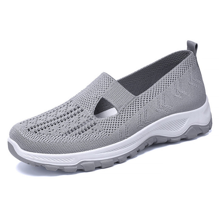 Dame Slip-On Fritidssko med åndbar overfladestruktur og skridsikker sål Stilla