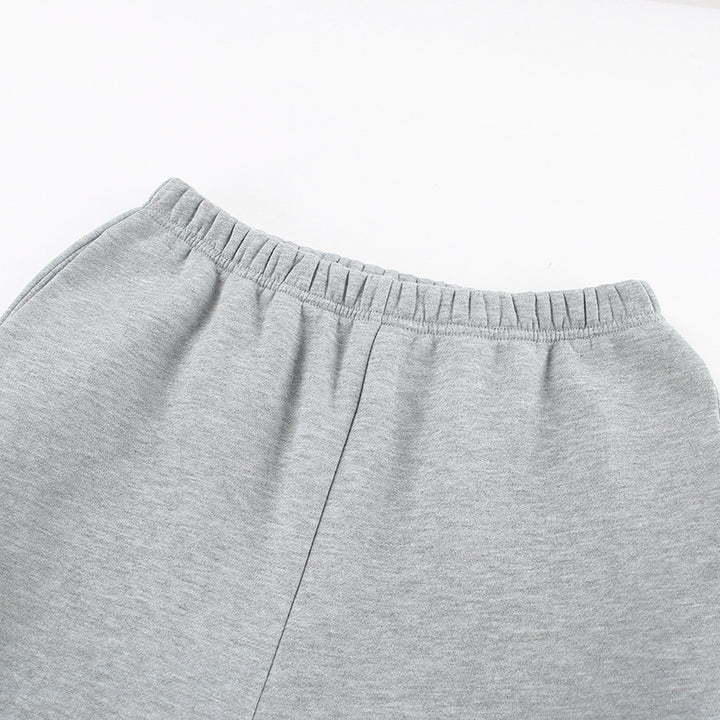 Dame Sporty Lounge-sæt med cropped top og elastiske bukser Stilla