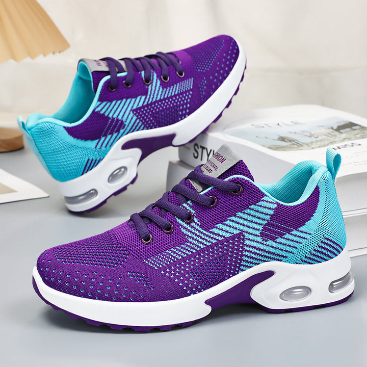 Dame Sporty Air-sneakers med dæmpende komfort-sål Stilla