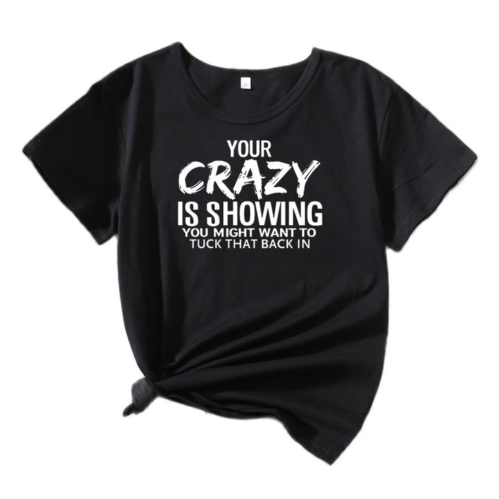 Kvinder Quirky Grafik Statement T-shirt Stilla