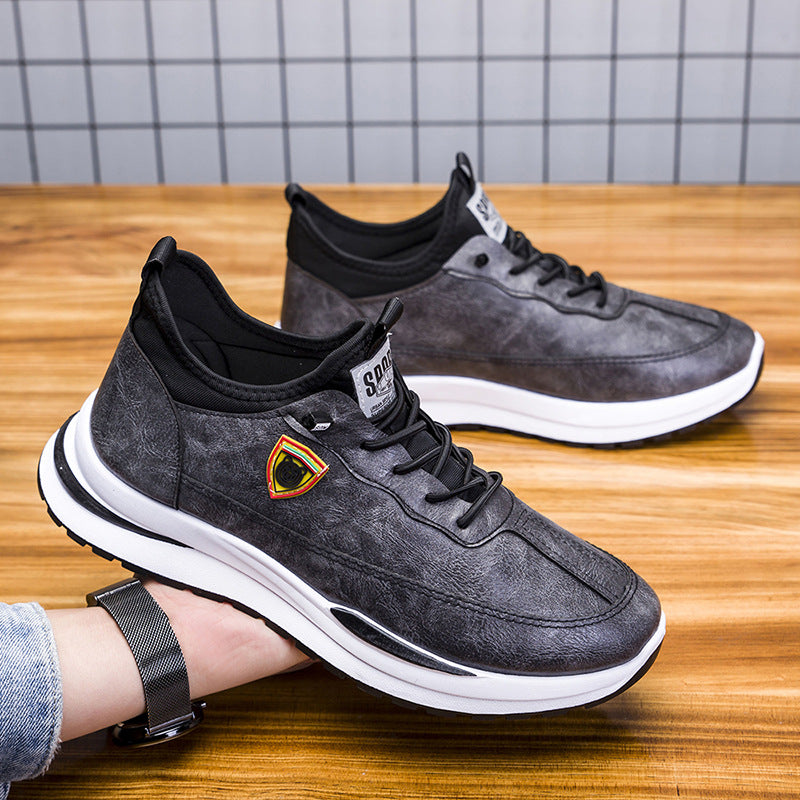 Herrer Premium Læder Lifestyle Sneakers Stilla