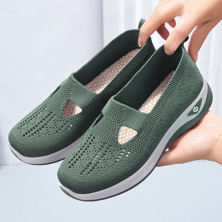 Femme Letvægts Åndbar Slip-on Performance Sneakers med Fleksibel Såle Stilla