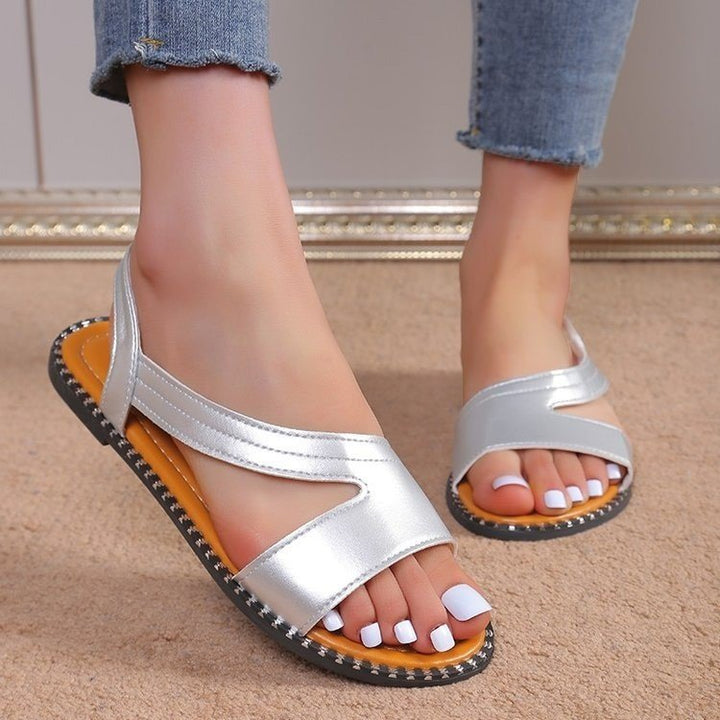 Dame Komfortable Riemchen-sandaler med ergonomisk fodseng Stilla