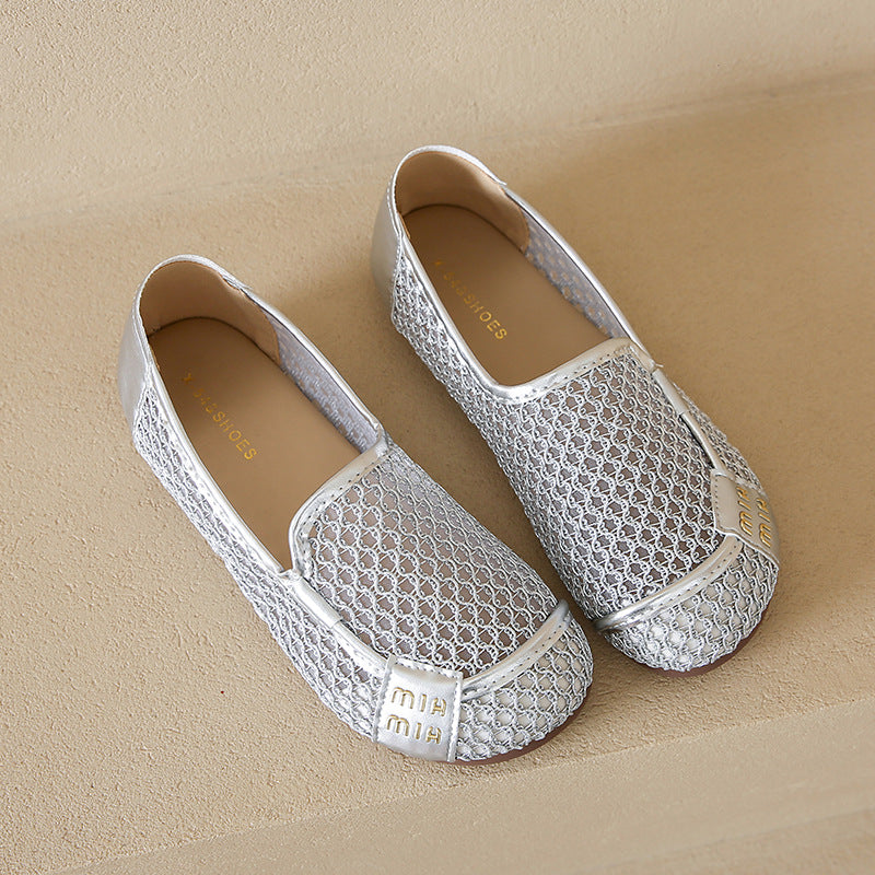 Dame netvæv slippers med komfortabel fodbedsdesign Stilla