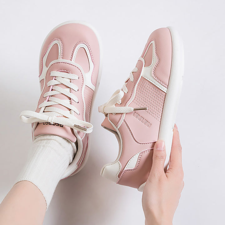 Dame sporty sneakers med åndbart netstruktur og fleksibel komfort Stilla