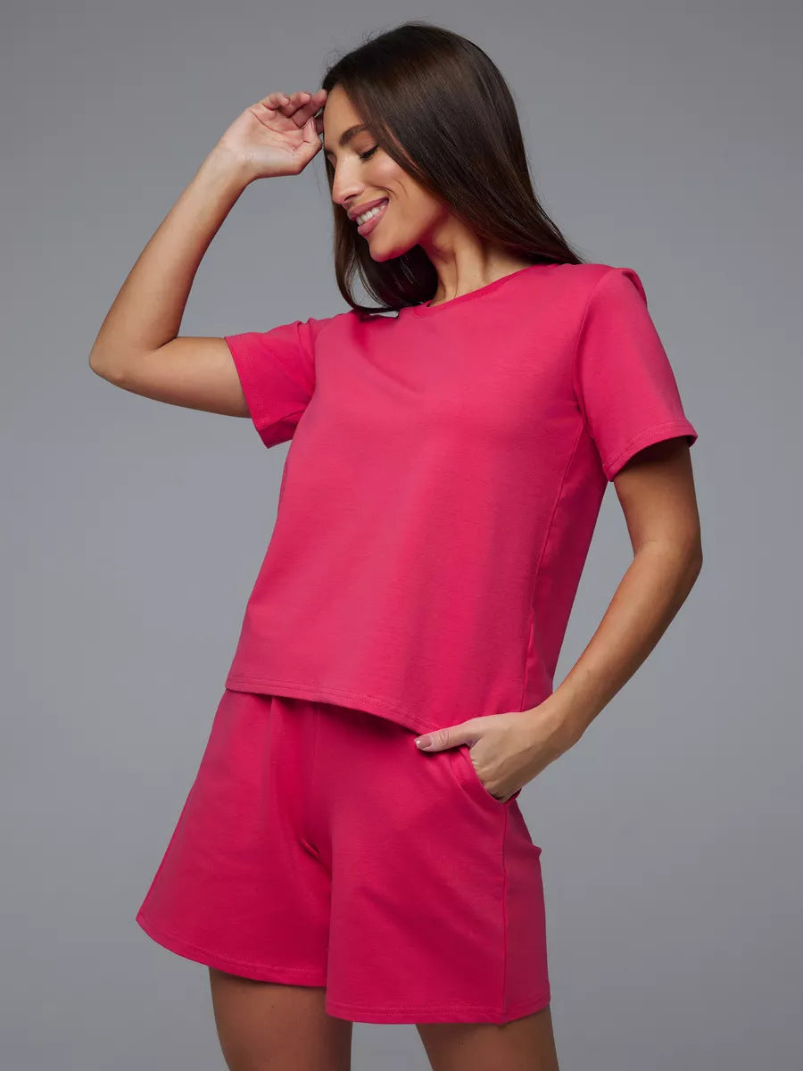 Dame Casual Comfort Fit Co-Ord Sæt Stilla