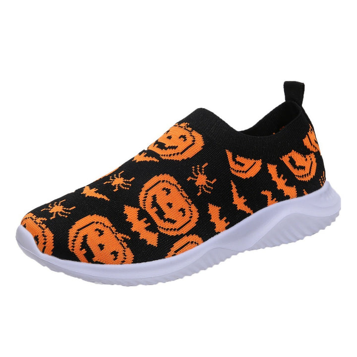Dame Mode Sneakers med Halloween-motiv og skridsikker sål Stilla