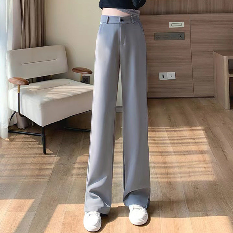 Damevidde bukser i urban stil med elastisk talje og elegant snit Stilla