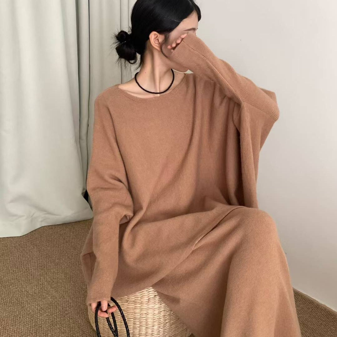 Dame Elegant Oversized Strik Sweater lavet af blødt materiale Stilla