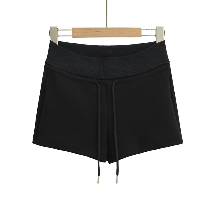 Dame Sporty Shorts med høj talje og praktisk snøre Stilla