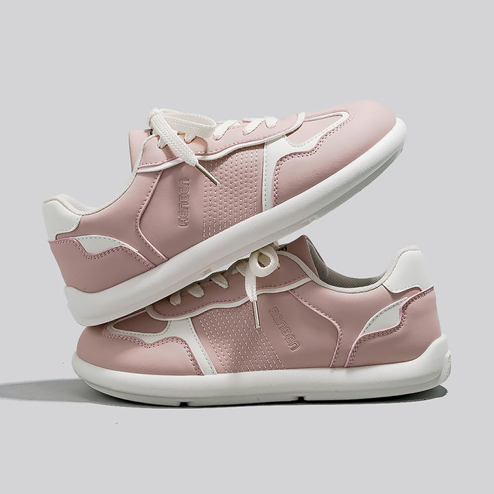 Dame sporty sneakers med åndbart netstruktur og fleksibel komfort Stilla