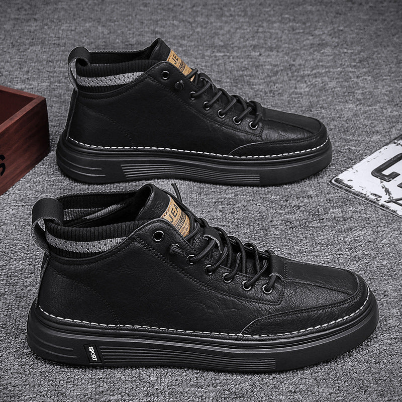 Herrer Retro High-Top Sneakers Stilla