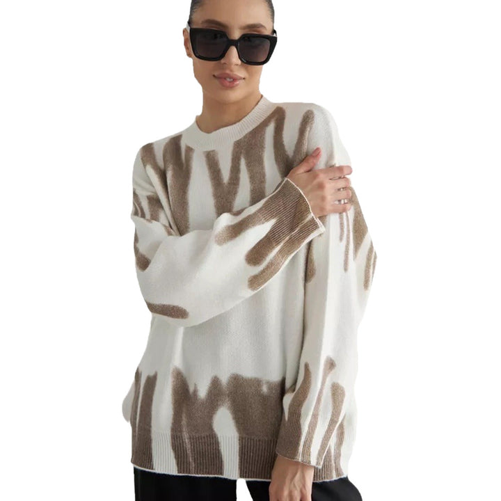 Kvinders trendy sweatervarer med moderne gradient og afslappet snit Stilla