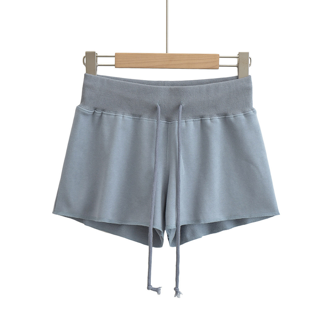 Dame Sporty Fritidsbukser med elastisk talje og justerbar snor Stilla