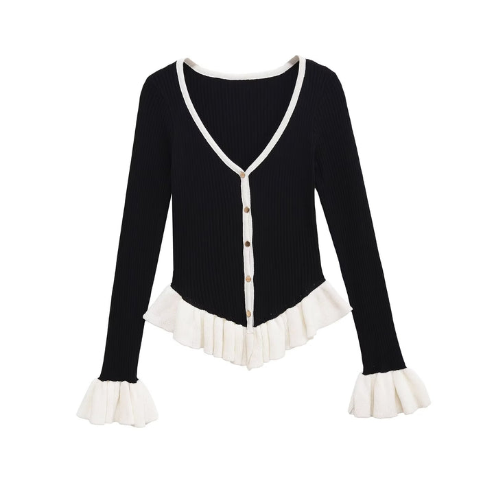 Dame elegant top med rynkedetaljer Stilla