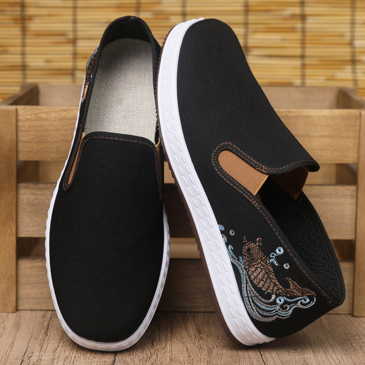 Femme Kunstnerisk Bestikket Slipper Sneakers Stilla