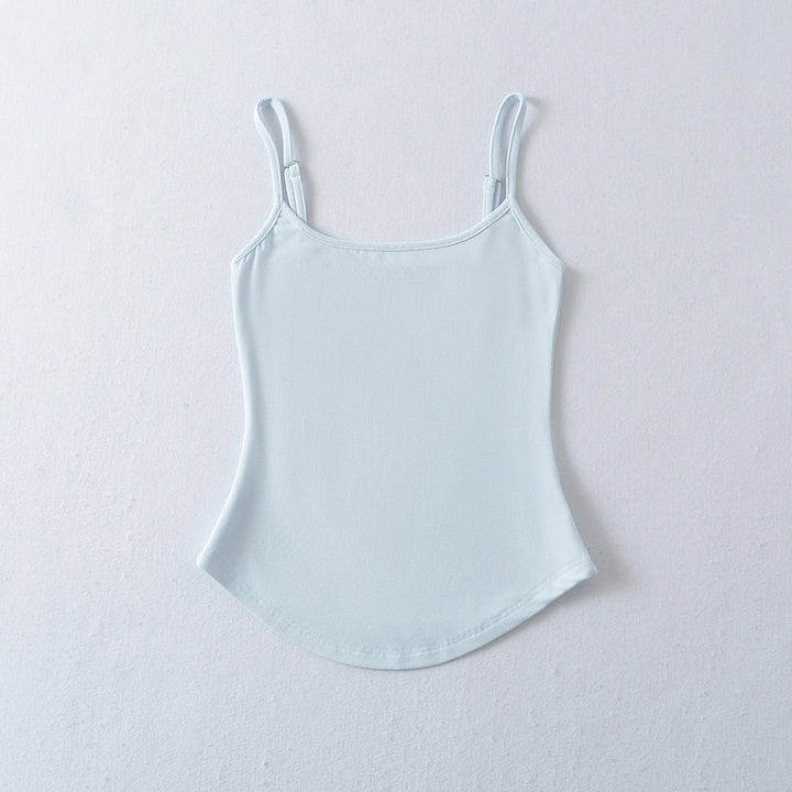 Dame tanktop i åndbart strækmateriale med fin pasform Stilla
