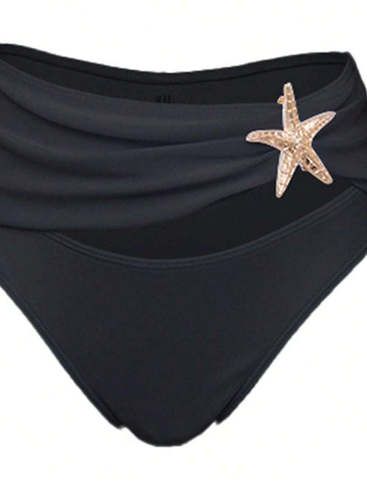 Dame Elegant Bikinisæt med Wickelrock Skovae