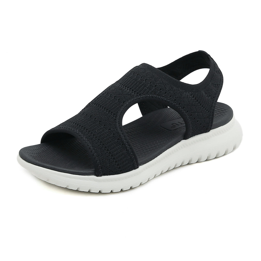 Dame Sporty Sandaler med åndbare netindlæg og dæmpende sål Stilla