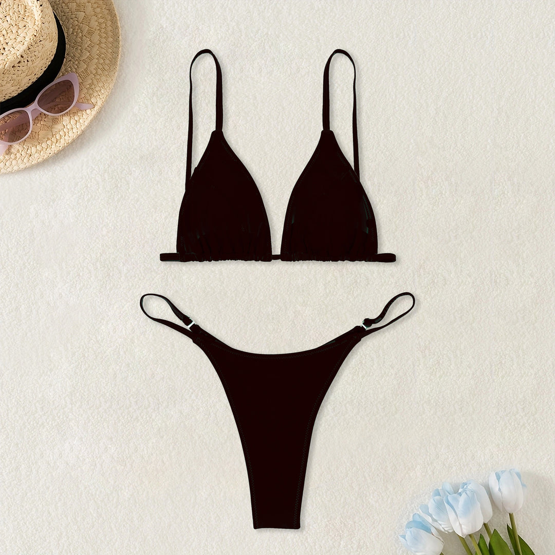 Dame Triangle-Bikini med minimalistisk design og feminint snit Stilla