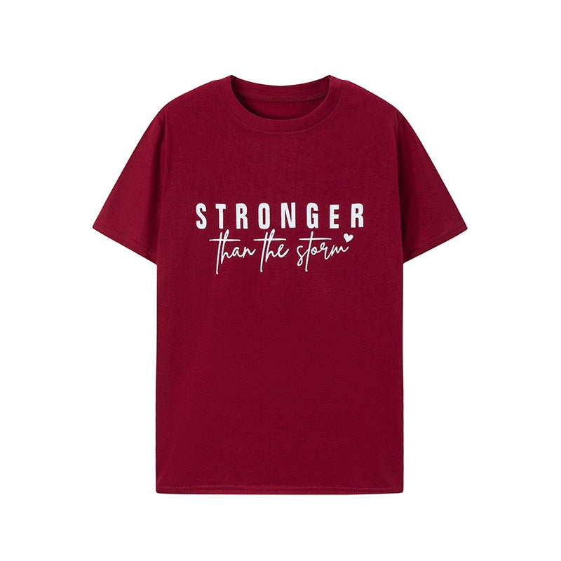 Kvinders motivations grafik T-shirt Stilla