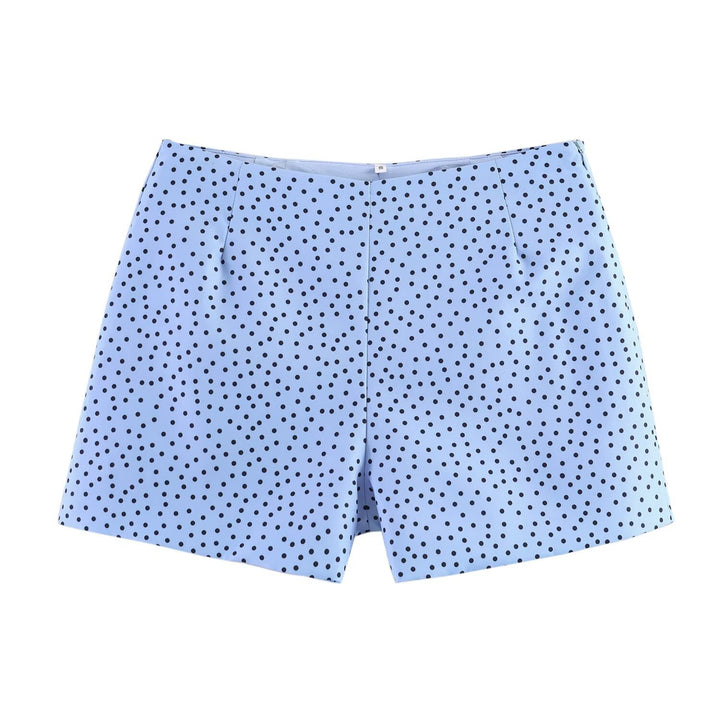 Dame kombination af kort top og shorts Skovae