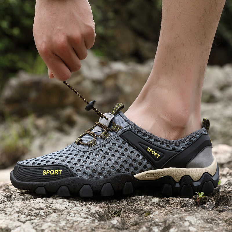 Femme Letvægt Vandtætte Udendørs Sneakers med Åndbart Mesh-Design Stilla