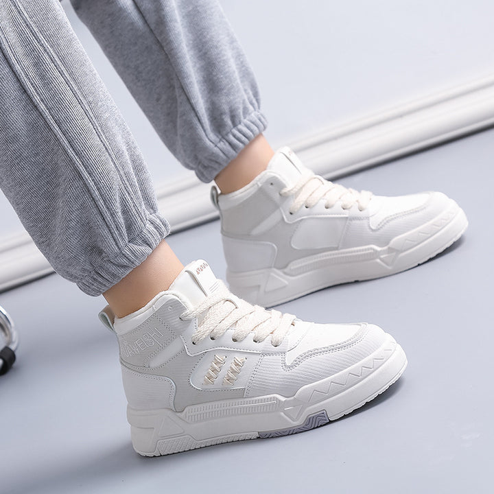 Dame High-Top Sneakers med behageligt indlæg og robust såleprofil Stilla
