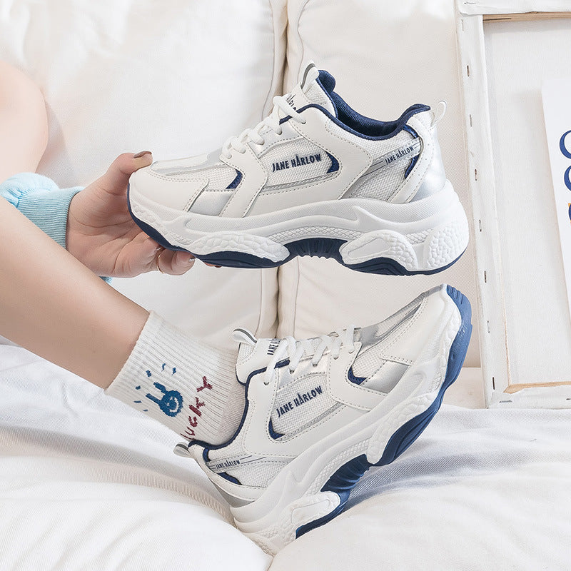 Dame Sporty Sneakers med åndbart mesh-overflade og skridsikker sål Stilla