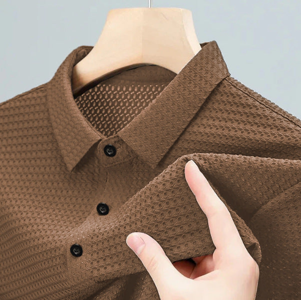 Herrer Poloshirt med høj kvalitets Piqué struktur og åndbare egenskaber Stilla