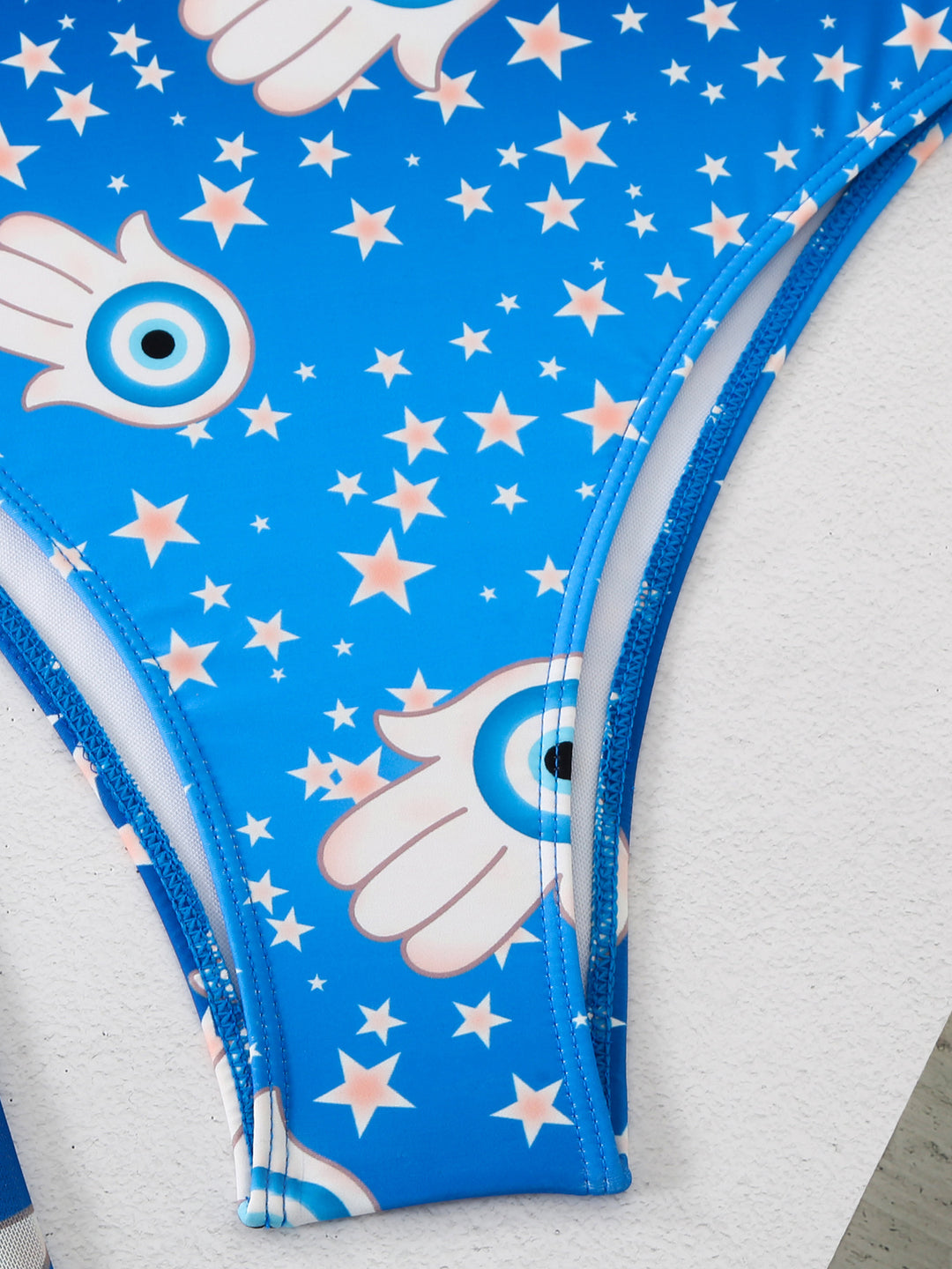 Dame Bikini-sæt med asymmetrisk top og elegant overdel Stilla