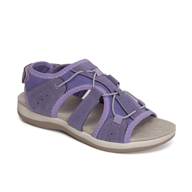 Dame Komfortable Outdoor-Sandaler med justerbare remme og polstret fodseng Stilla