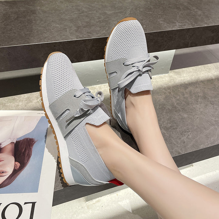 Dame Sporty Mesh-Sneakers med åndbart overdækning Stilla