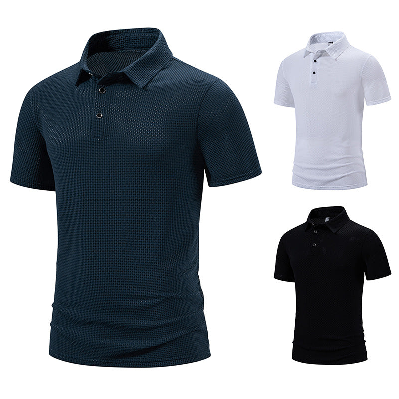 Herre Struktureret Performance Polo Shirt Stilla