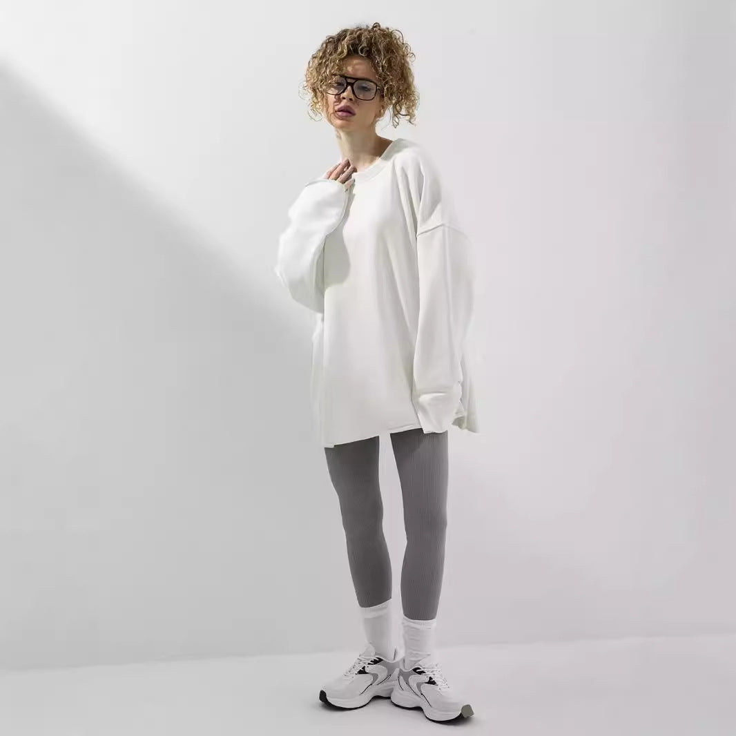 Kvinder oversized langærmet skjorte Skovae