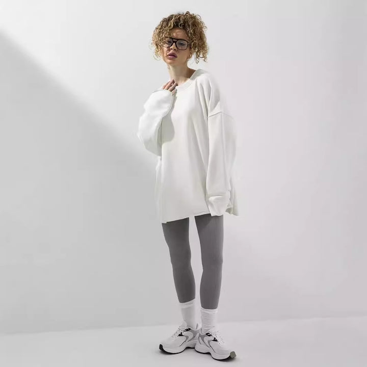 Kvinder oversized langærmet skjorte Skovae
