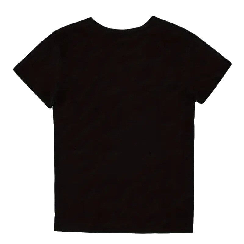 Dame T-shirt med kreativt børnemotiv Stilla