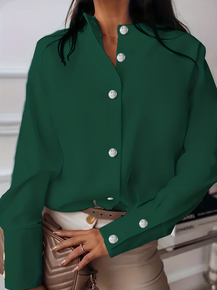 Dame Modejakke med elegante knapper Stilla