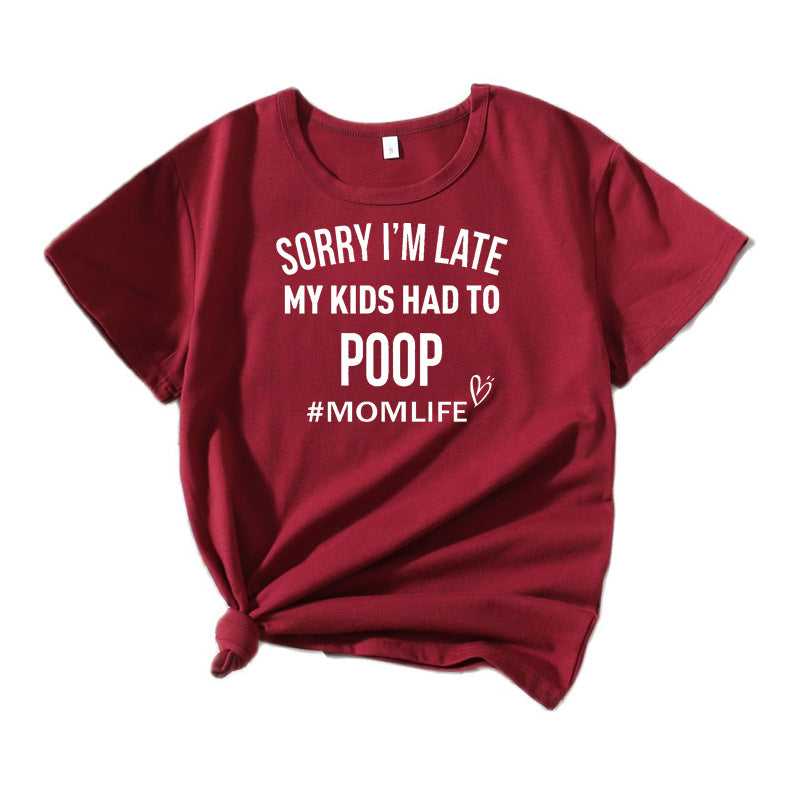 Kvinder Fritids Mama Humor T-Shirt Stilla