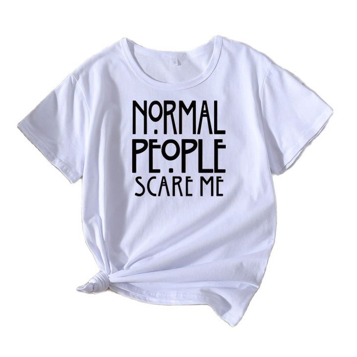 Dame Relaxed Fit Statement Grafik T-Shirt Stilla