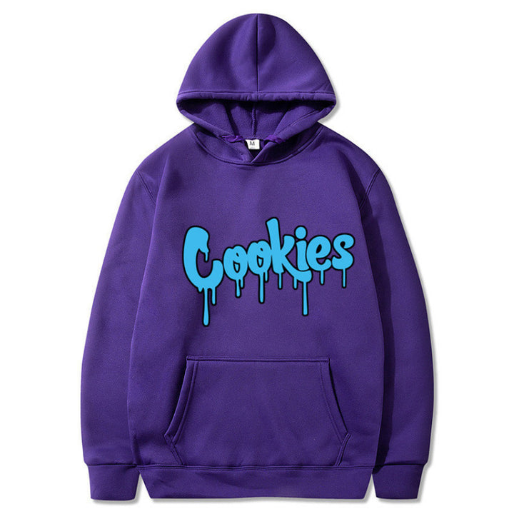 Kvinders hoodie sweatshirt med moderne grafisk print og komfortabel pasform Skovae