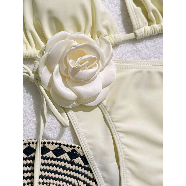 Dame blomstret bikinino Stilla