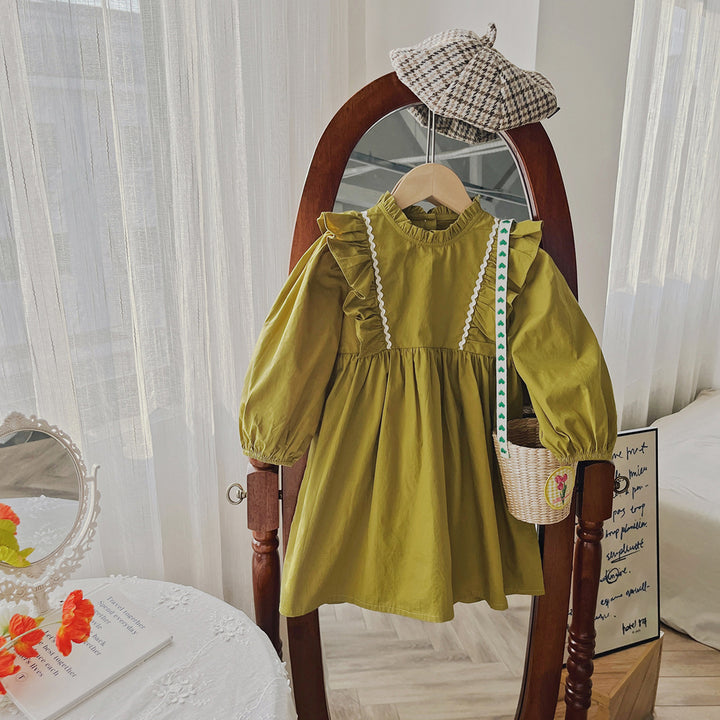Femme Elegantes Rüschkjole Stilla