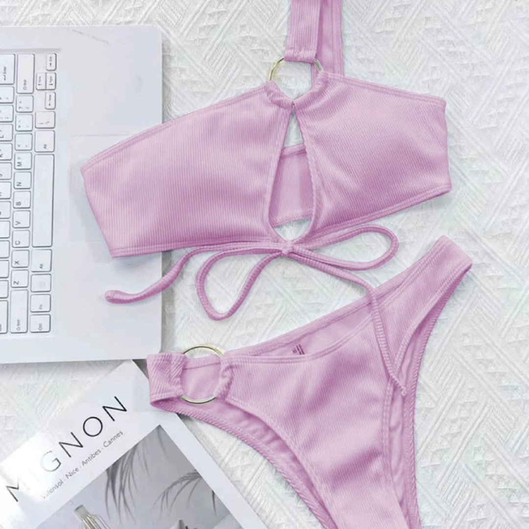 Kvinder stilfuld Cut-Out Bikini-sæt Stilla
