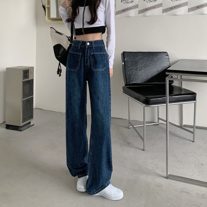 Kvindernes Loose-Fit Høj Talje Jeans Stilla